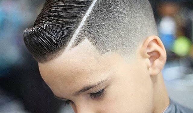Photo of male child with haircut styled by Selo Barbers Penzance Photo of male child with haircut styled by Selo Barbers Penzance
